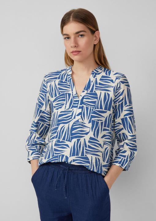 Immagine prodotto s.Oliver Bluse Bluse aus strukturiertem Viskosemix mit All-over-Print (32)