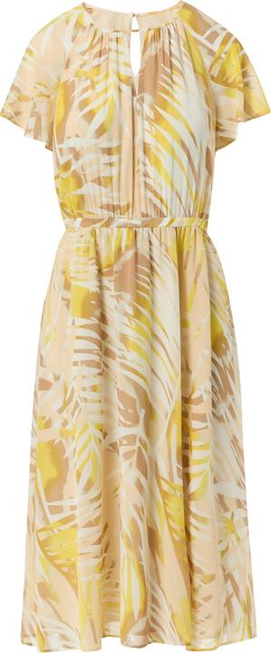 Actual product image Comma Kleid Chiffon-Kleid mit U-Boot-Ausschnitt und Raffung (38)