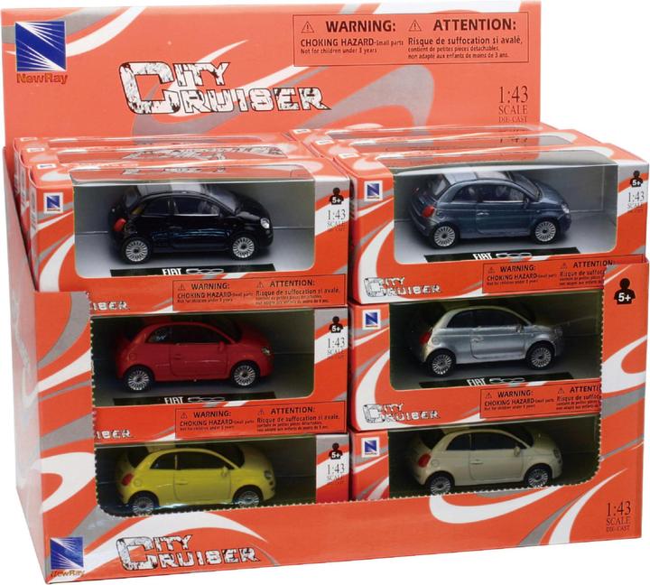 New Ray 1:43 ITALIAANSE AUTO'S MODELLEN (1 modello assortito casualmente)