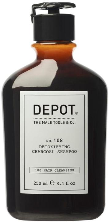 Actual product image Depot No.108 Detoxifying Charcoal Shampoo 250ml (250 ml, Liquid shampoo)