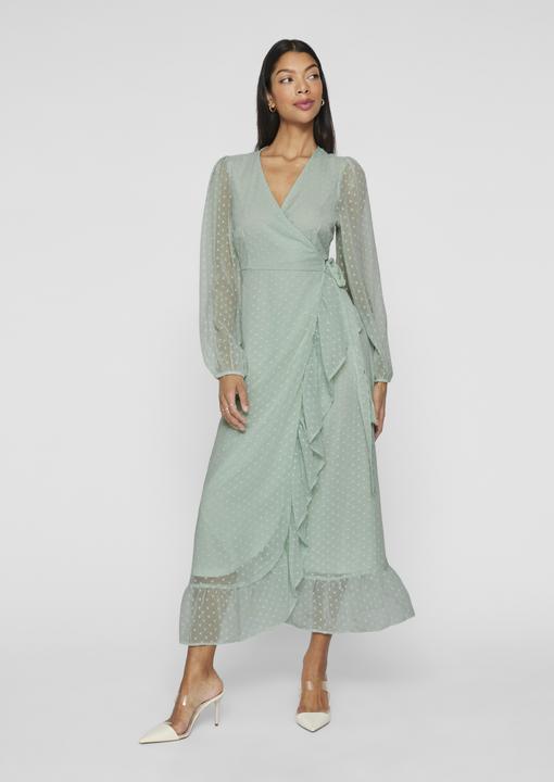 Image du produit Vila Langärmeliges Maxikleid (38)