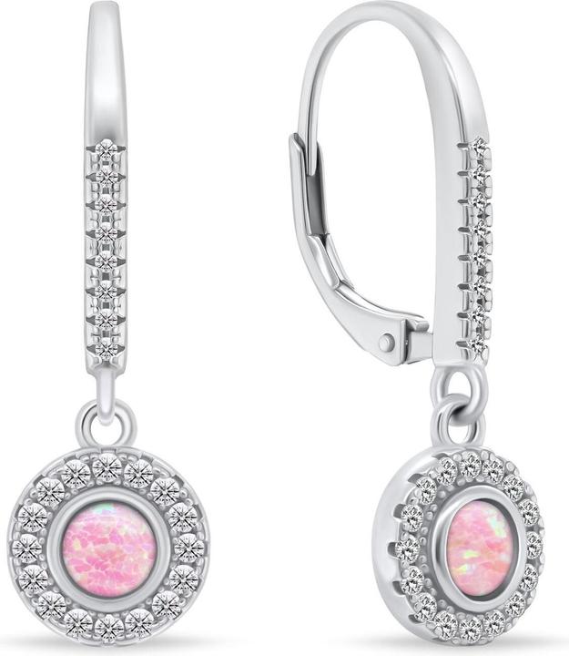 Immagine prodotto Brilio Silver - Decent silver earrings with opals EA1167WP