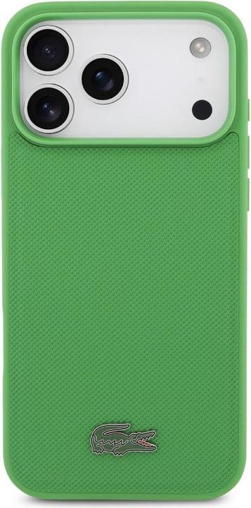 Immagine prodotto Lacoste - Hardcase Petit Pique Lacquer Logo MagSafe (LCHMP17XPLAN) - iPhone 17 Pro Max - Estragon (Apple iPhone 17 Pro Max)