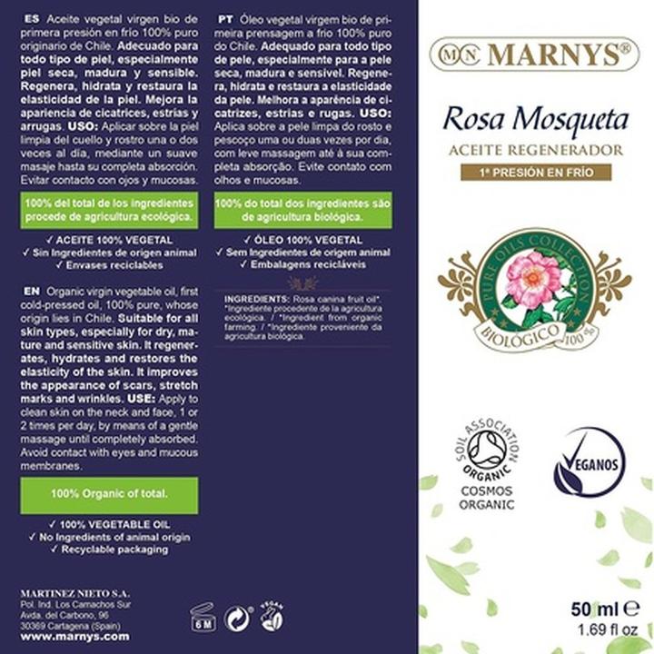 Produktbild Marnys Marny's Hagebuttenöl Bio Spray 50ml (Körperöl, 50 ml)