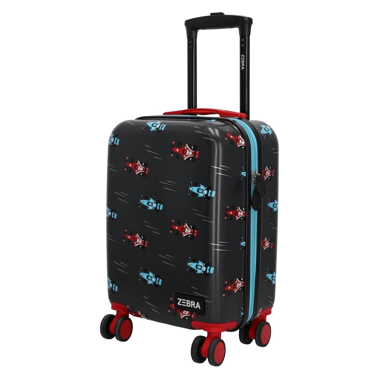 Zebra Trends, Koffer, Koffer Formel1 32L, Schwarz, (32 l)