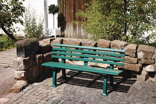 Actual product image kaiserkraft Plastic park bench