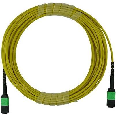 BlueOptics LWL MPO Trunkkabel Singlemode 24 Kerne 10 Meter Typ C (10 m), Netzwerkkabel