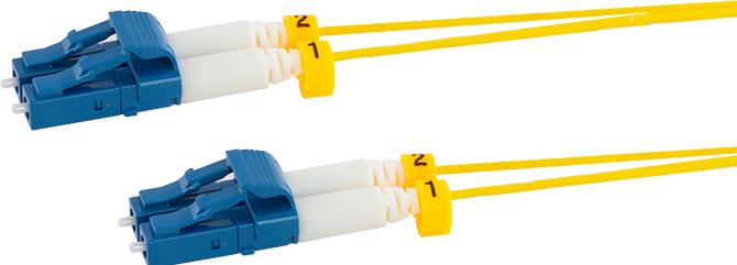 Produktbild LogiLink Extra dünnes OS2 LWL Patchkabel LC-LC Duplex, 2,0 m, G657.A2 (S/UTP, CAT6, 2 m)