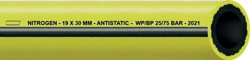 Teguma Stickstoffschlauch NITROGEN/YELLOW Innen-Ø 19,5 mm Aussen-Ø 30,0 mm Länge 40 m Gelb