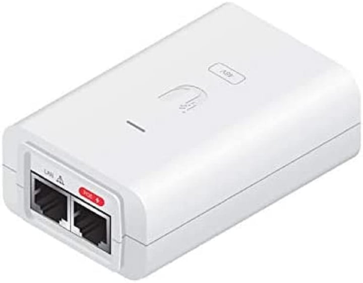 Actual product image Ubiquiti Networks PoE-48-24W-WH - Power Injector (24 W)