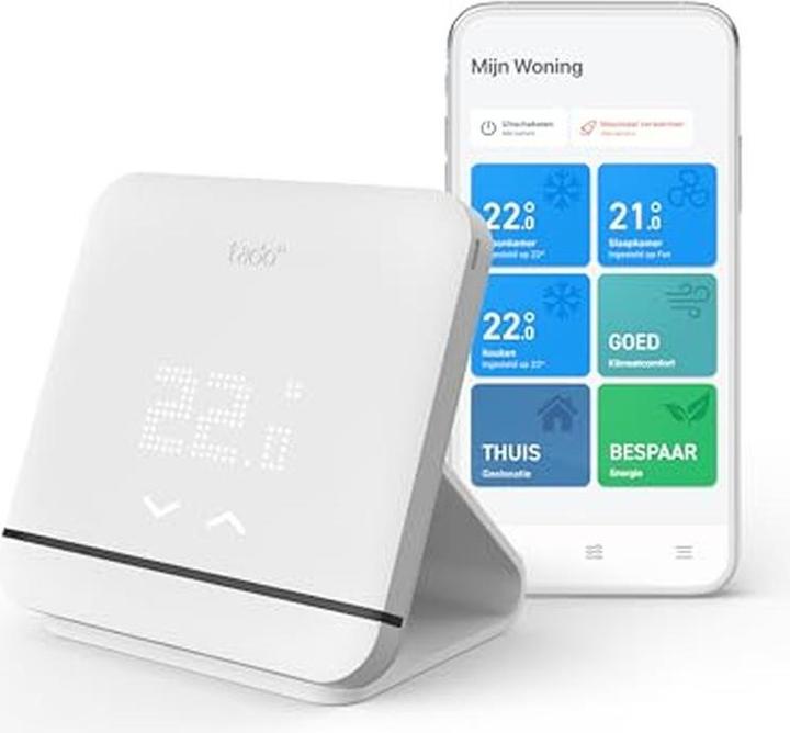 Produktbild tado° Slimme Aircobediening V3+ met standaard, eenvoudige doe-het-zelf installatie