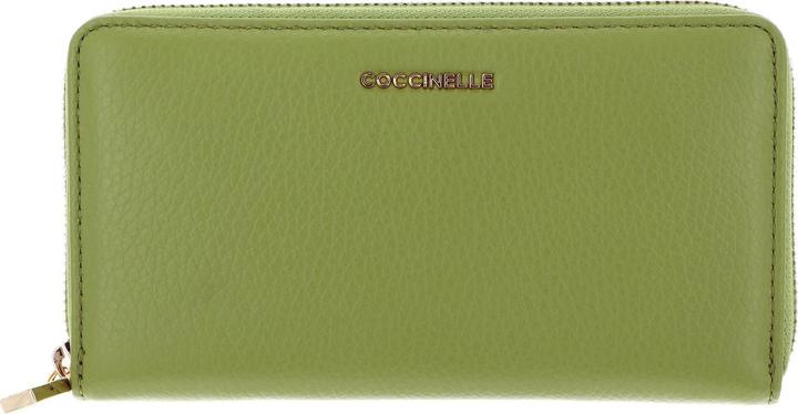 Actual product image Coccinelle Metallic Soft Wallet Grained Leather