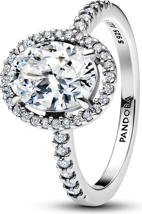Produktbild Pandora Ovaler Funkelnder Strahlenkranz Ring (48, 925 Silber)