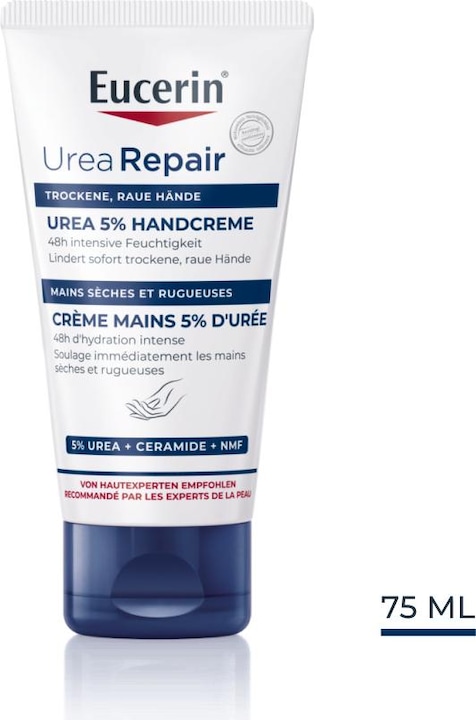 Actual product image Eucerin Urea Repair Urea 5% Hand Cream (75 ml)