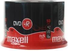 Produktbild Maxell DVD-R 4,7GB 16X 50-Pack (50 x)
