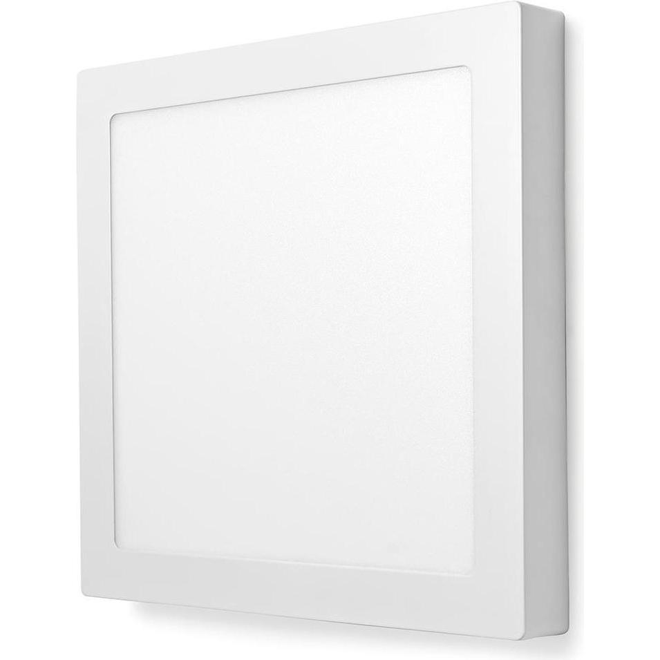 Nedis, Wandleuchte + Deckenleuchte, Wi-Fi Smart Ceiling Light Quadratisch 30 x 30 cm Warmweiss bis Kaltweiss Vollfarbig ...