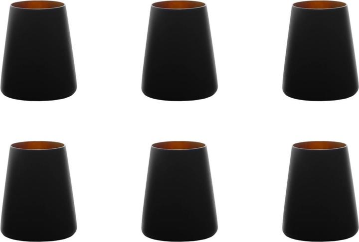 Produktbild Stölzle Elements Power Becher 380ml schwarz/bronze (0.38 l, 6 x)