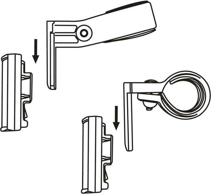 Actual product image Dunlop Bike reflector set K-mark