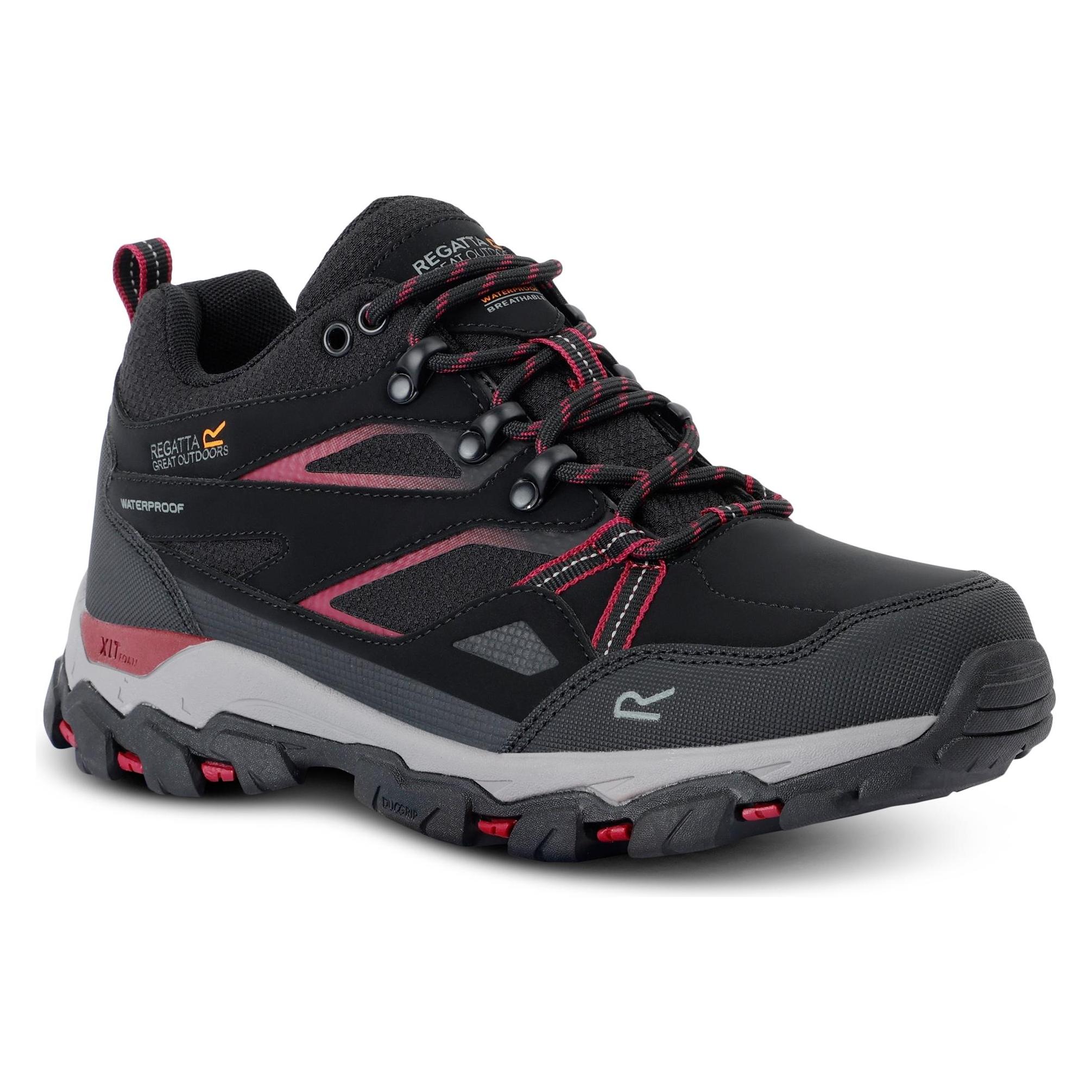 Regatta, Damen, Wanderschuhe, Holcombe Ii Low (39), Rot, Schwarz