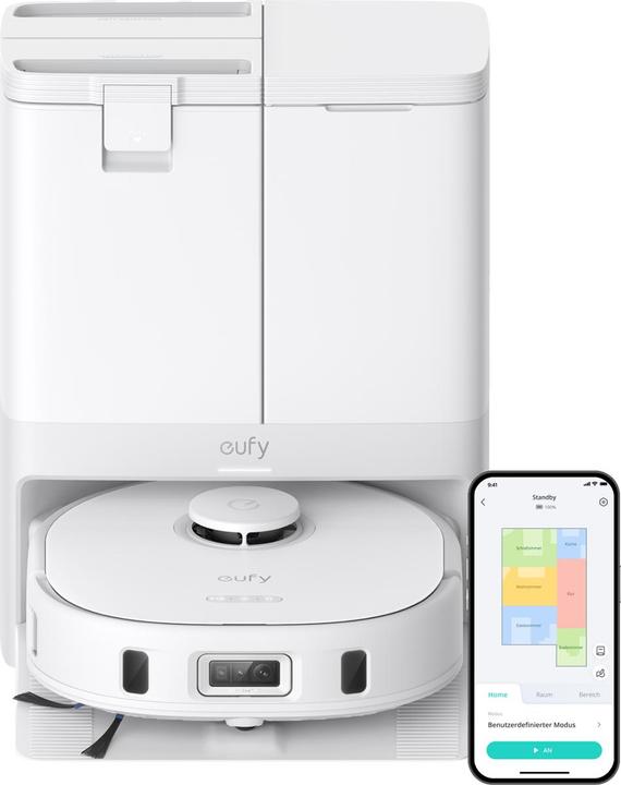 Immagine prodotto eufy Anker X10 Pro Omni - White EU version (Aspirazione robotica)