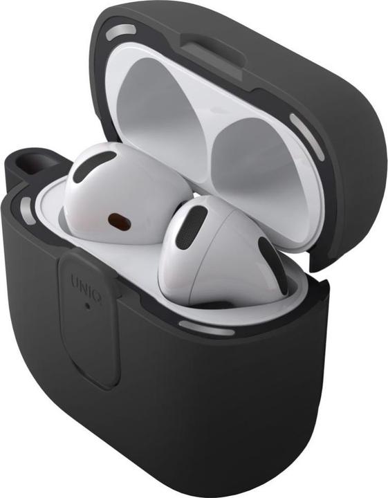Actual product image Uniq Case Clyde for AirPods 4 Lock Case black (Headphone sleeve)