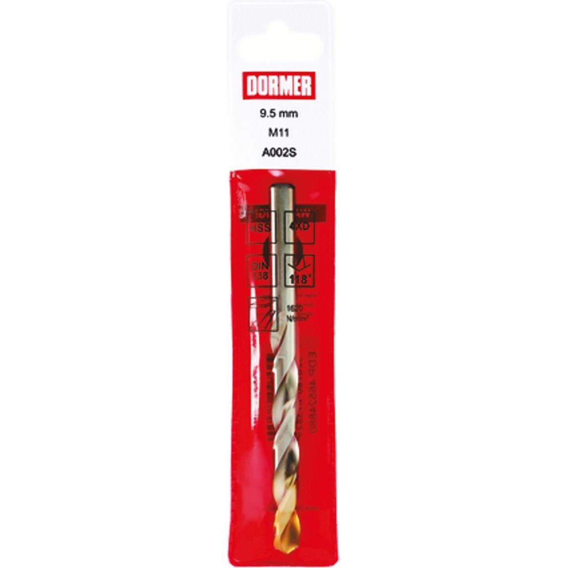 Thumbnail - Dormer, Bohrereinsatz, HSS TIN COATED JOBBER DRILL 12.5mm (12.5 Millimeter)