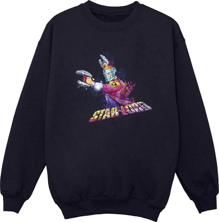 Actual product image Boys Guardians Of The Galaxy Abstract Star Lord Sweatshirt (152, 158)