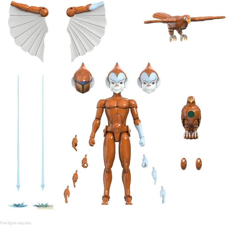 Actual product image Super7 SilverHawks Ultimates Action Figure Wave 2 Copper Kidd (Cartoon Accurate) 18 cm