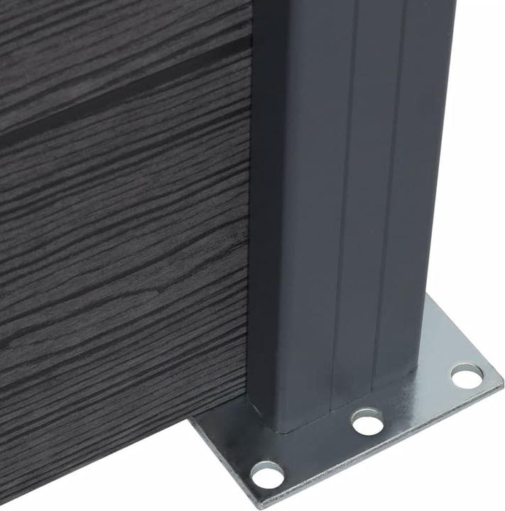 Actual product image vidaXL WPC fence element set