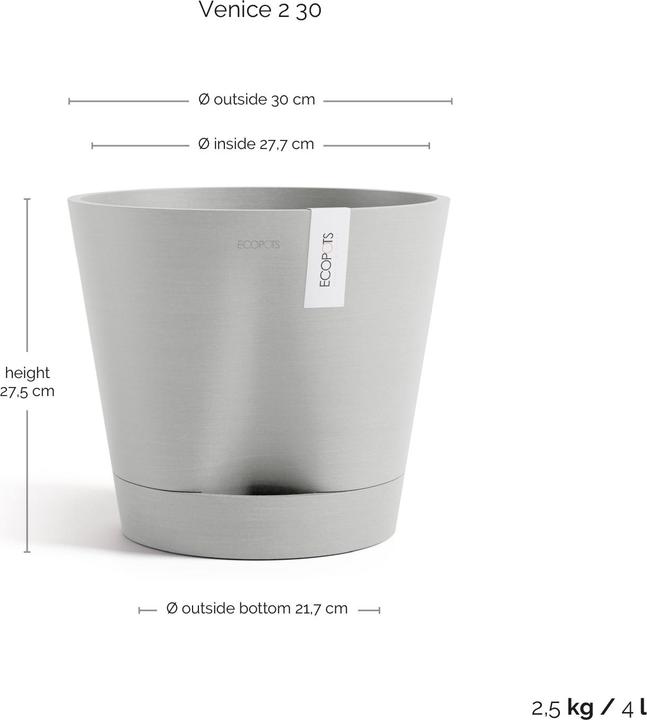 Produktbild Ecopots Venice 2 (30 x 27.50 cm)