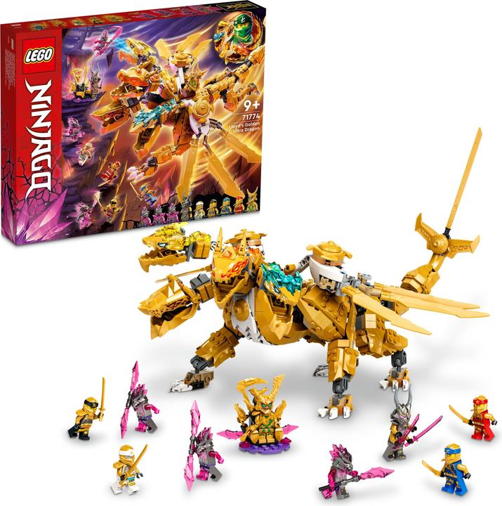Immagine prodotto LEGO Drago Ultra Oro dei Lloyd's (71774, LEGO Ninjago)