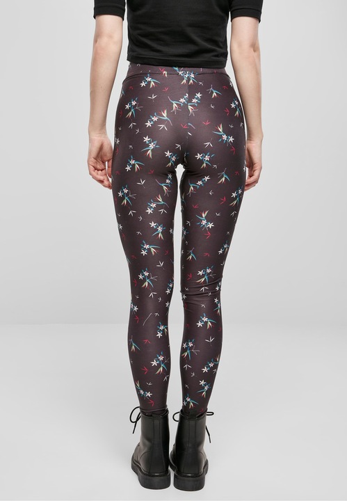 Actual product image Urban Classics Ladies Soft AOP Leggings - 16531 (XS)