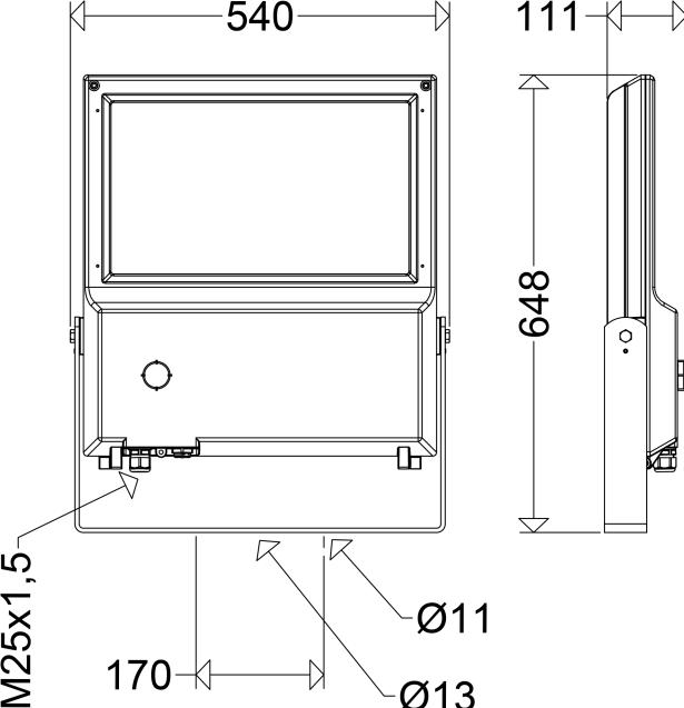 Immagine prodotto Schuch Faretto LED SCHU (21520 lm)