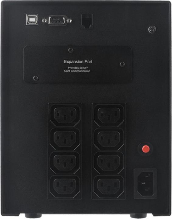 Produktbild Cyberpower PR1500ELCD Line-Interactive 1500VA/1350W Sinsuwelle AVR LCD Ausgang(8) IEC RS232 USB HID EPO SNM... (1500 VA, 1350 W, Line-Interaktiv USV)