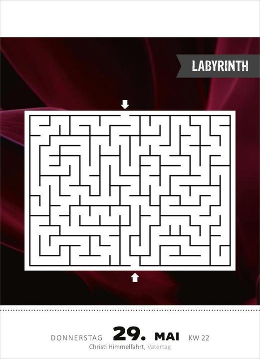 Produktbild Abreisskalender Rätselmania 2025