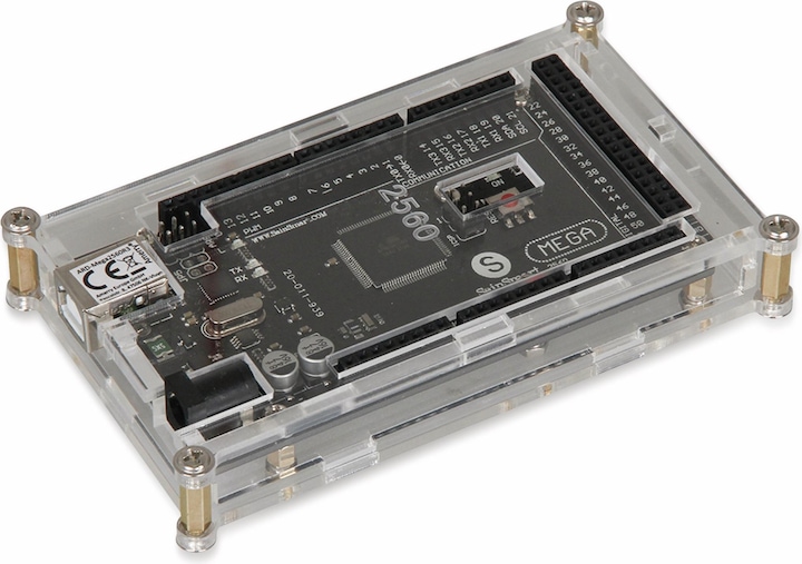 Joy-it Arduino Mega Gehäuse Gehäuse für Arduino Mega2560R3 Transparent