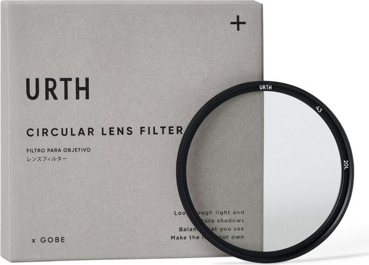 Productafbeelding Urth 43mm Ethereal â Diffusion Lens Filter (Plus+) (43 mm, Diffusiefilter, 43 mm)