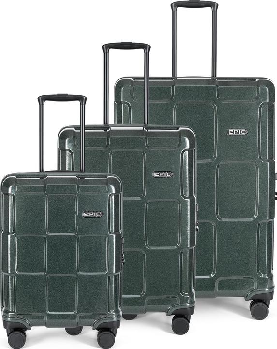 Epic Crate Reflex 4-Rollen Kofferset 3tlg. (218 l)