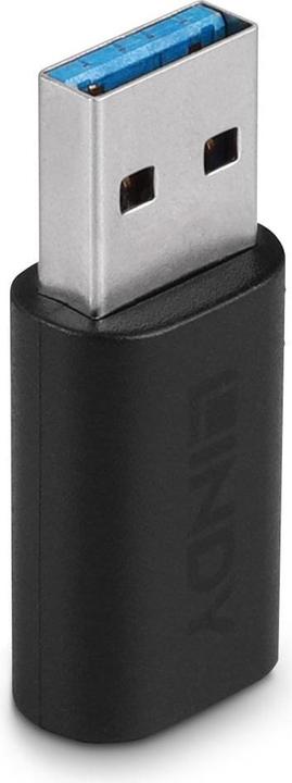 Lindy Adattatore USB 3.2 da tipo A a tipo C (USB-C, 2.44 cm)