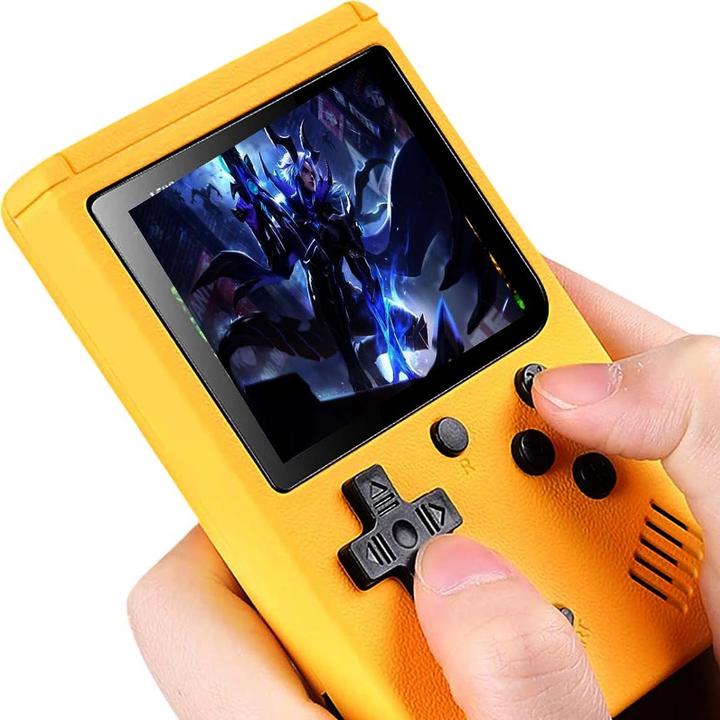 Produktbild VR Shinecon Handheld Retro-Konsole mit 400 Spielen