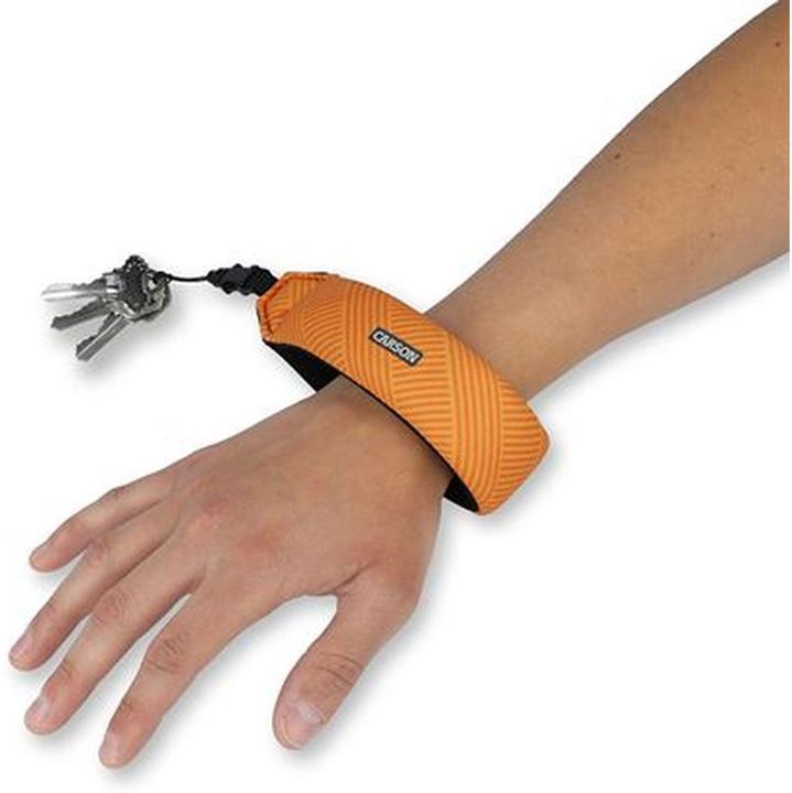 Immagine prodotto Carson Bracciale galleggiante per 5 chiavi - giallo mare