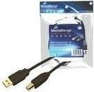 Productafbeelding MediaRange Printerkabel (3 m, USB 2.0)