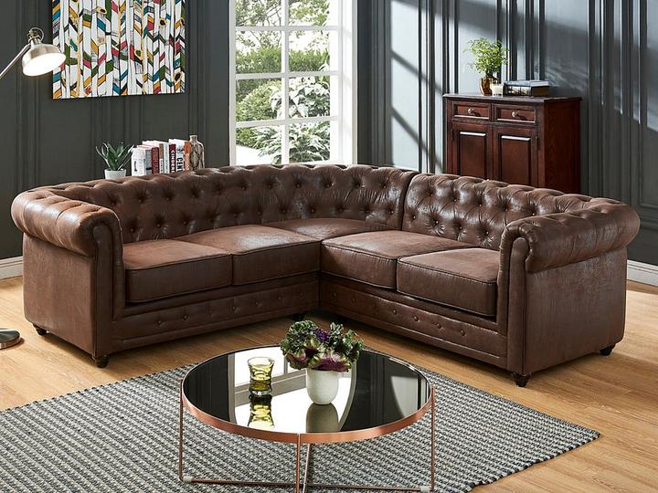 Actual product image Vente-unique Chesterfield (Corner sofa)