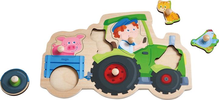 Haba Greifpuzzle Lustige Traktorfahrt (6 Teile)