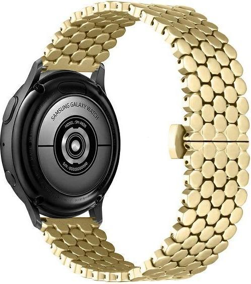 Produktbild Beline pasek Watch 20mm Metal Honeycomb złoty /gold box