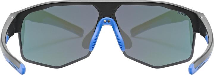 Produktbild Uvex Sports axos set (black matt (blue), Clear, Mirror Blue)