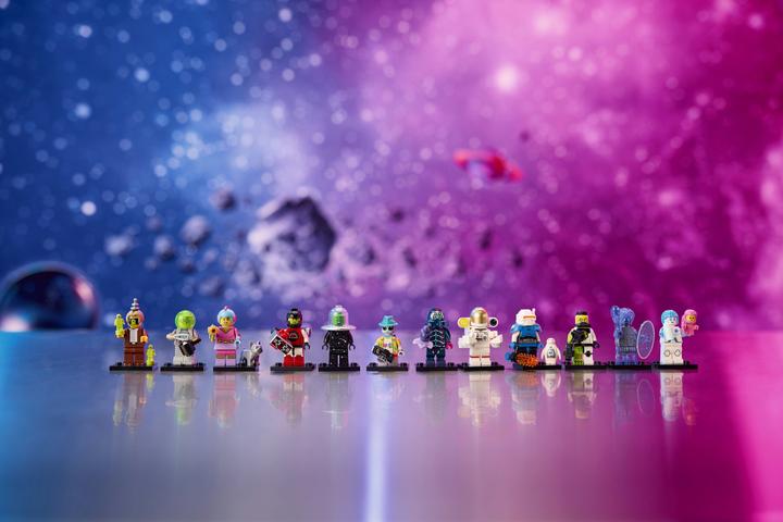 Actual product image LEGO Space minifigures series 26 (assorted - 1 piece) (71046, LEGO Minifigures)