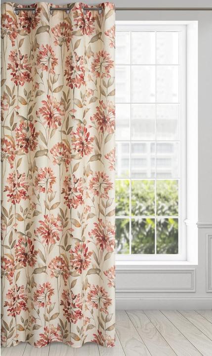 Actual product image Eurofirany ZAS / JENNY / NAT + ROSE 140X250 TRANS (140 x 250 cm)