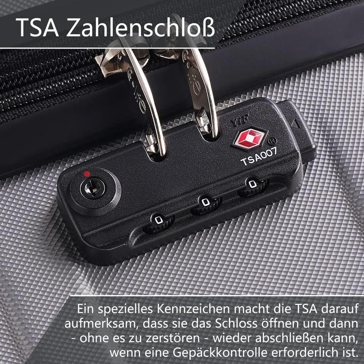 Produktbild Coolife Hartschalen-Reisekoffer (930 l)