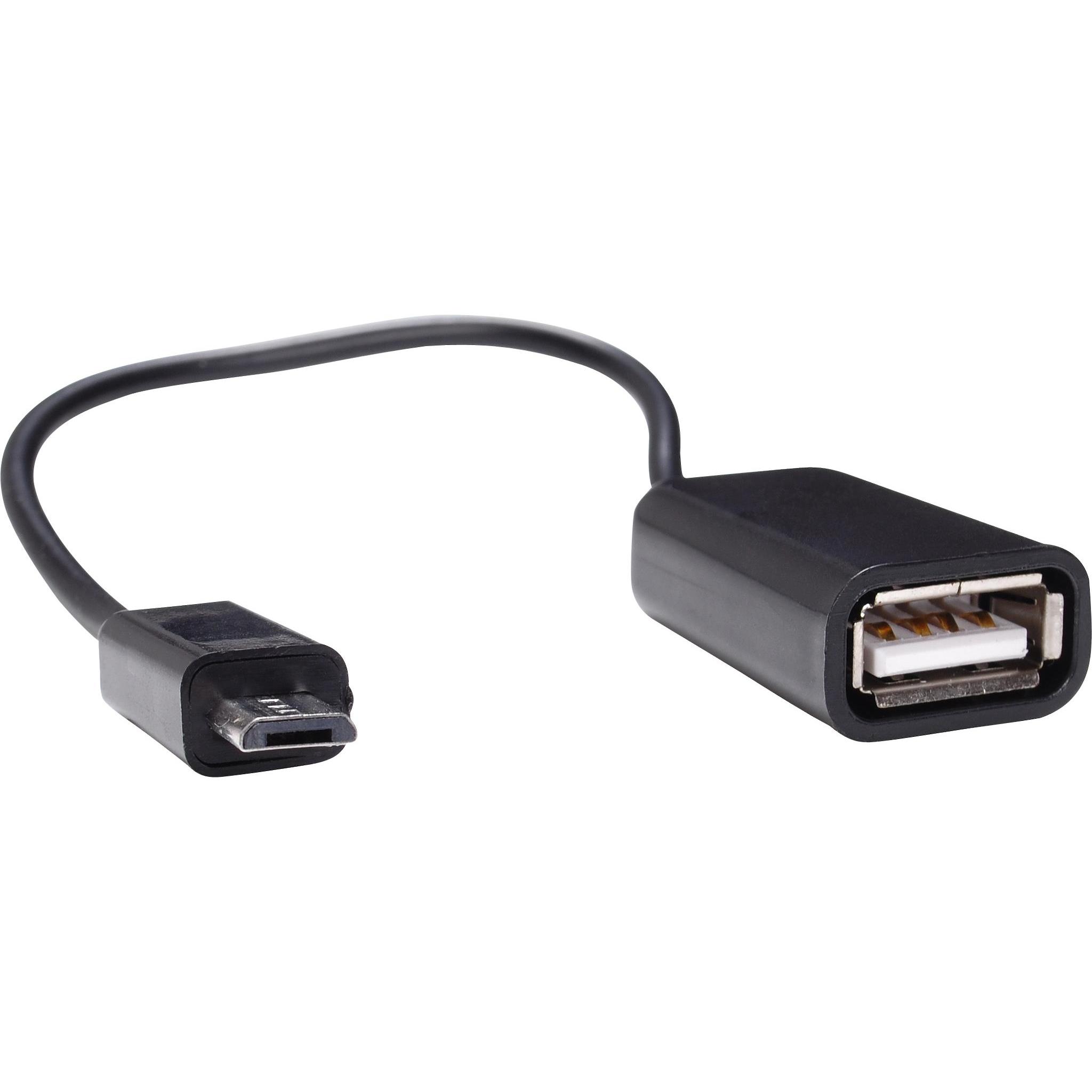 Thumbnail - Sandberg OTG Adapter MicroUSB-USB/A (USB 2.0), USB Kabel